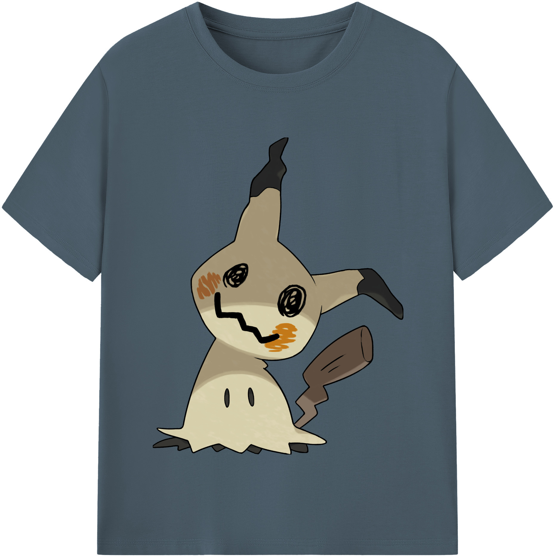 （画像用） ポケットモンスター Pokémon 綿100％半袖Tシャツ（フロントプリント）